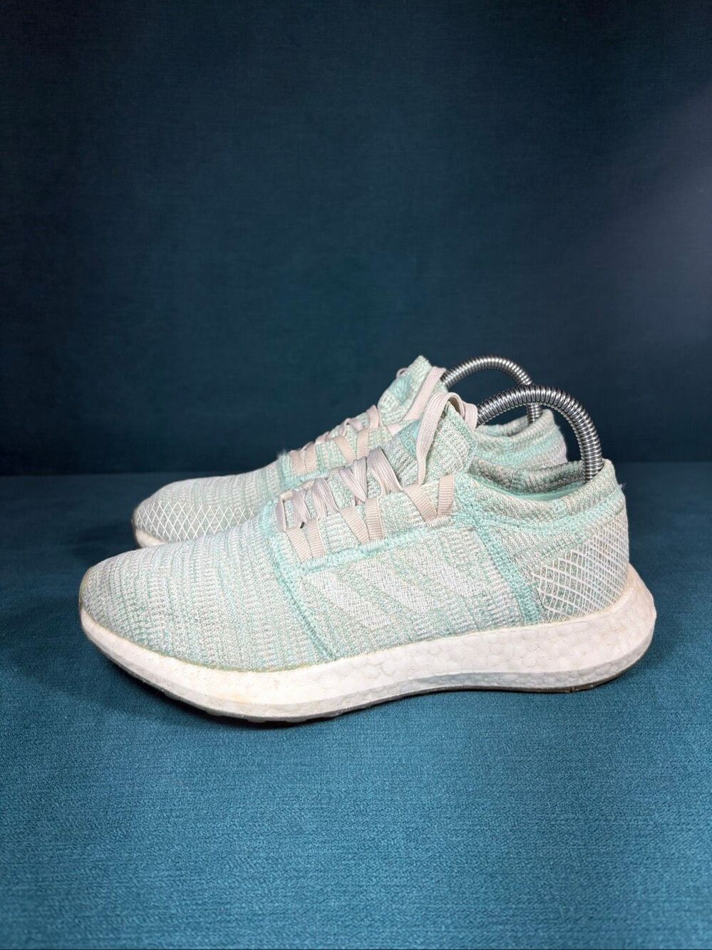 Size 7.5 - Women’s Adidas Pureboost Green shoes